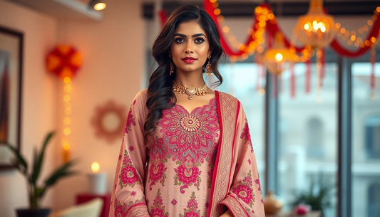 Dazzle in Designer Ethnic Wear This Diwali & Eid: Outfit Inspirations for UK-Based Fashionistas