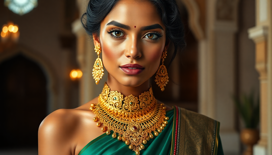 Mixing Arabic Jewelry with Indian Ethnic Wear: A Style Guide
