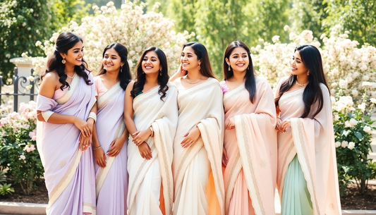Pastel Sarees: Why Every Bride's Sister is Choosing This Trend