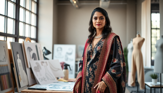 Elevating Ethnic Elegance: An Interview with a USA-Based Indian Designer