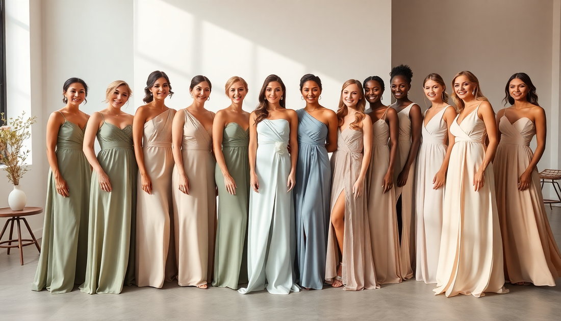 Bridesmaid Gown Trends to Watch for in 2025 Weddings