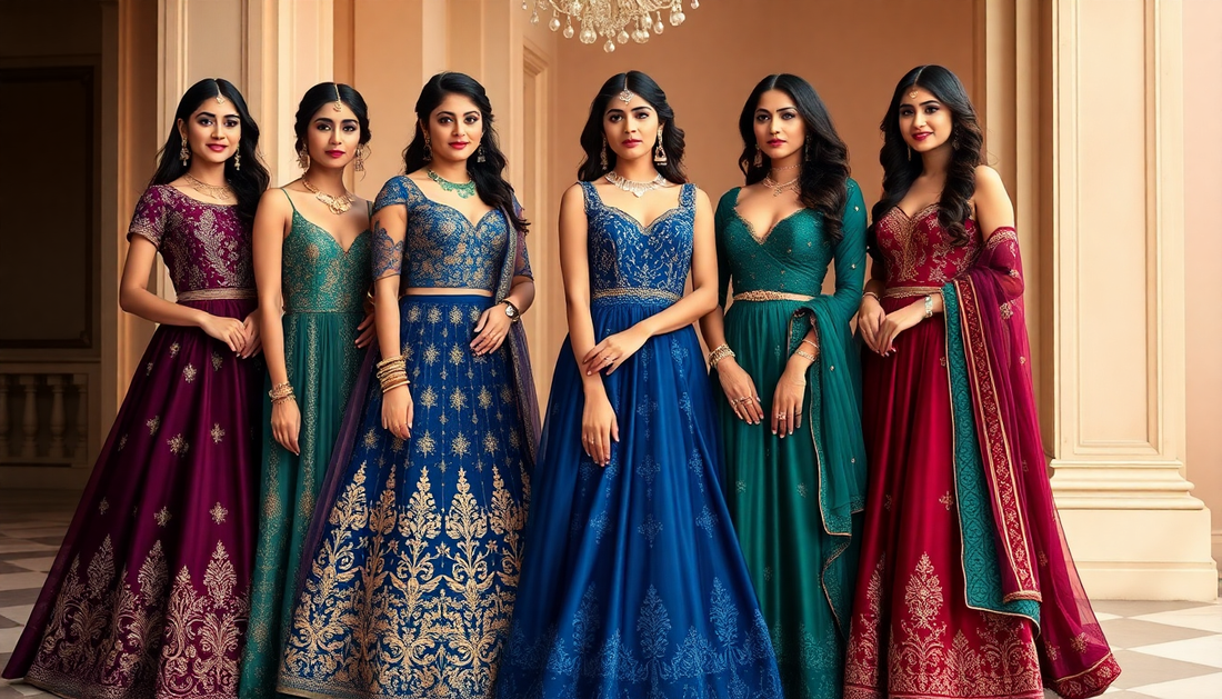 Top 10 Lahga Dress Designs for Wedding Guests (Under ₹5000)