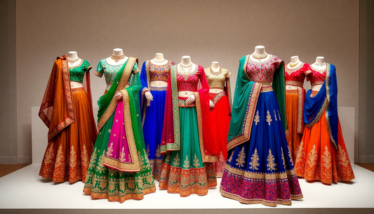 Mixing and Matching Blouses, Dupattas, and Skirts: Create Multiple Outfits from One Lehenga