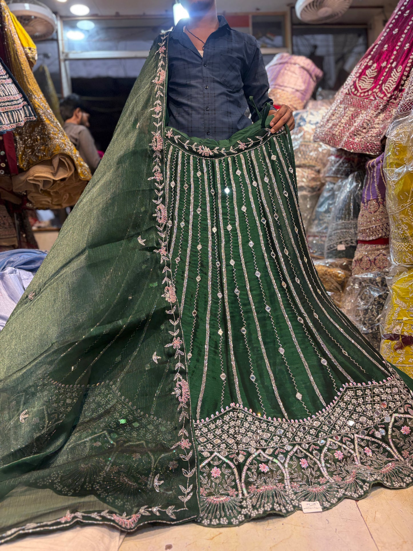 Gorgeous green Lehenga