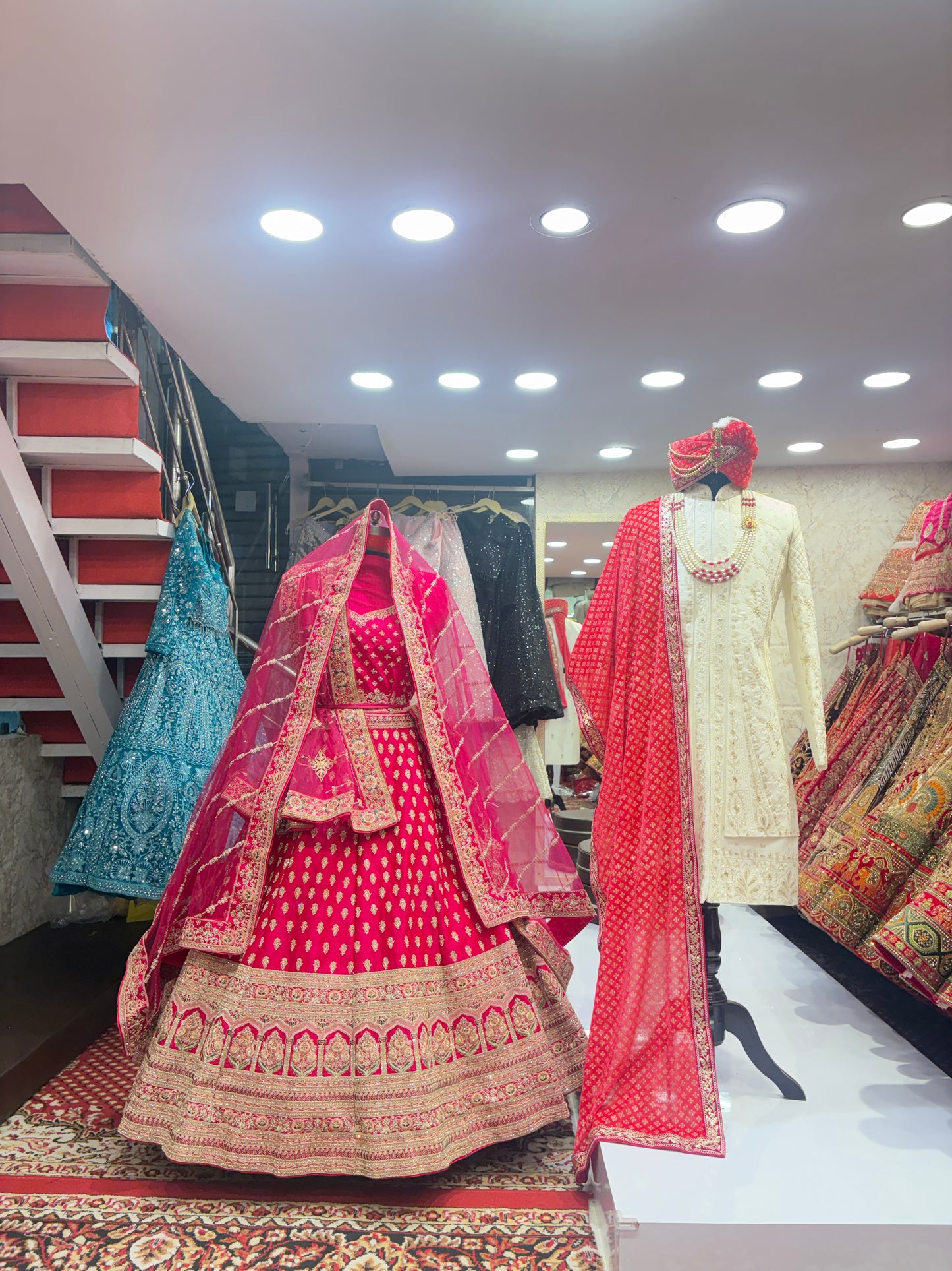 Good looking bridal Lehenga sherwani combo