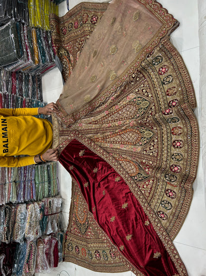 مدهش العاج المارون مزدوج دوبتا ليهينجا