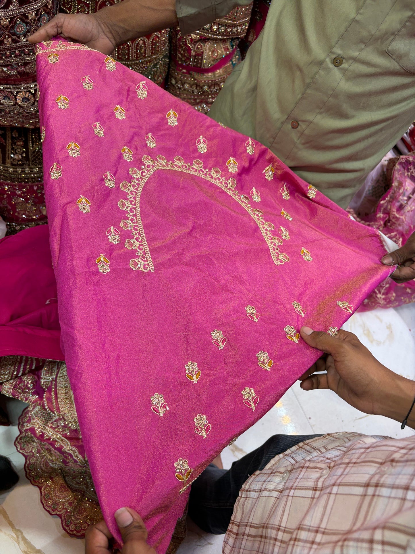Baby Pink Doli Barat Bridal Lehenga