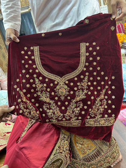 جميلة مارون الزفاف lehenga