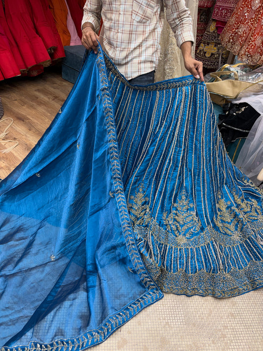 Blue Lehenga