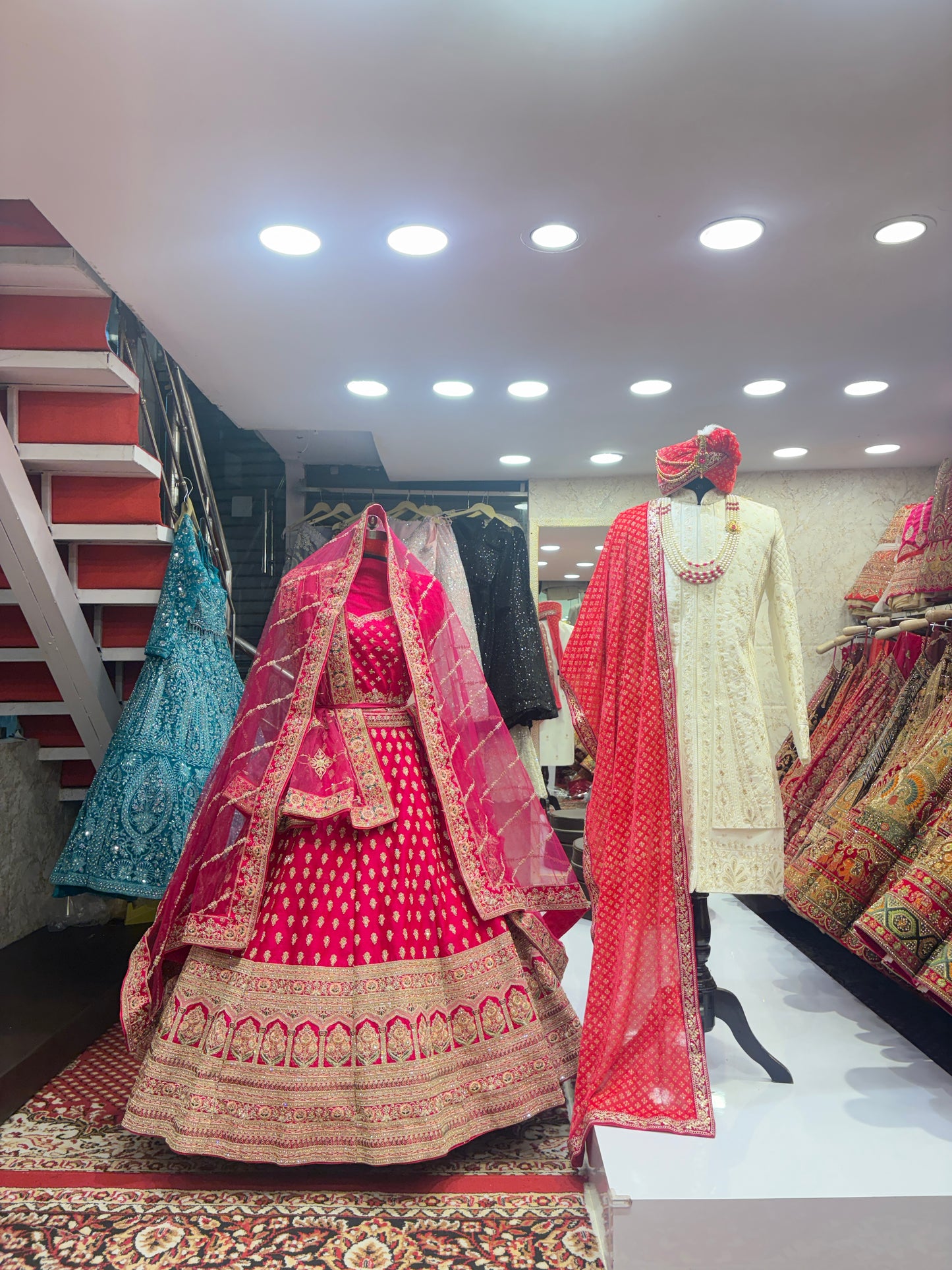 Good looking bridal Lehenga sherwani combo