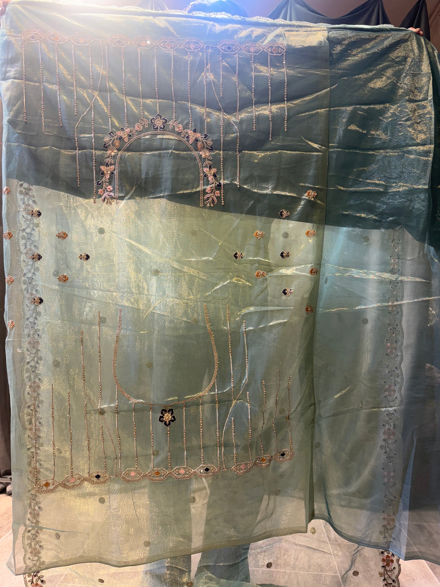 Good looking Light green Lehenga