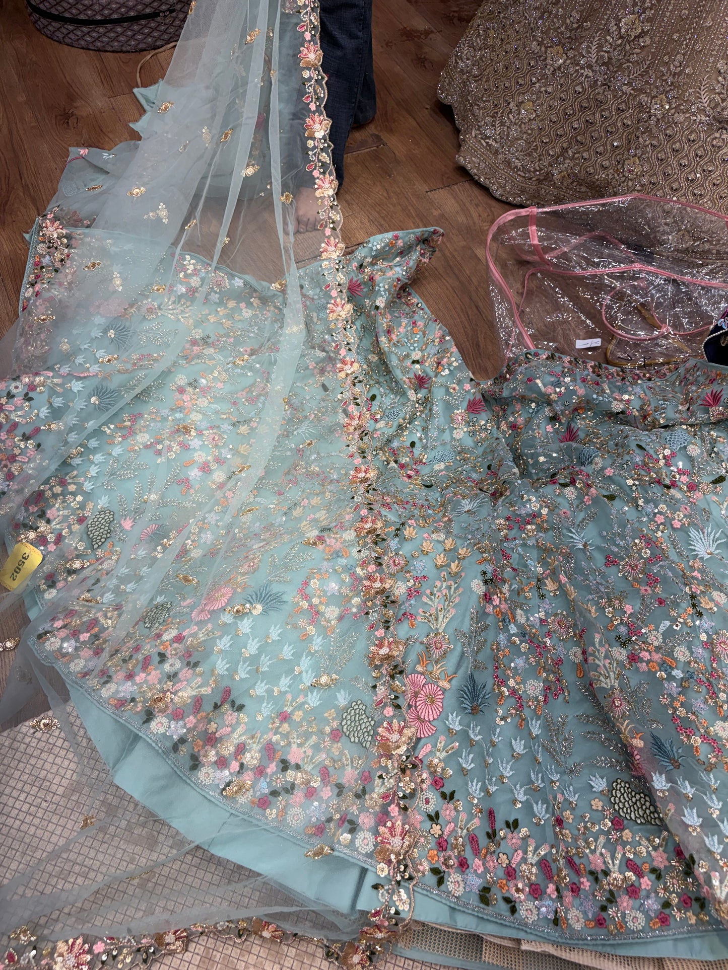 Light Blue Lehenga