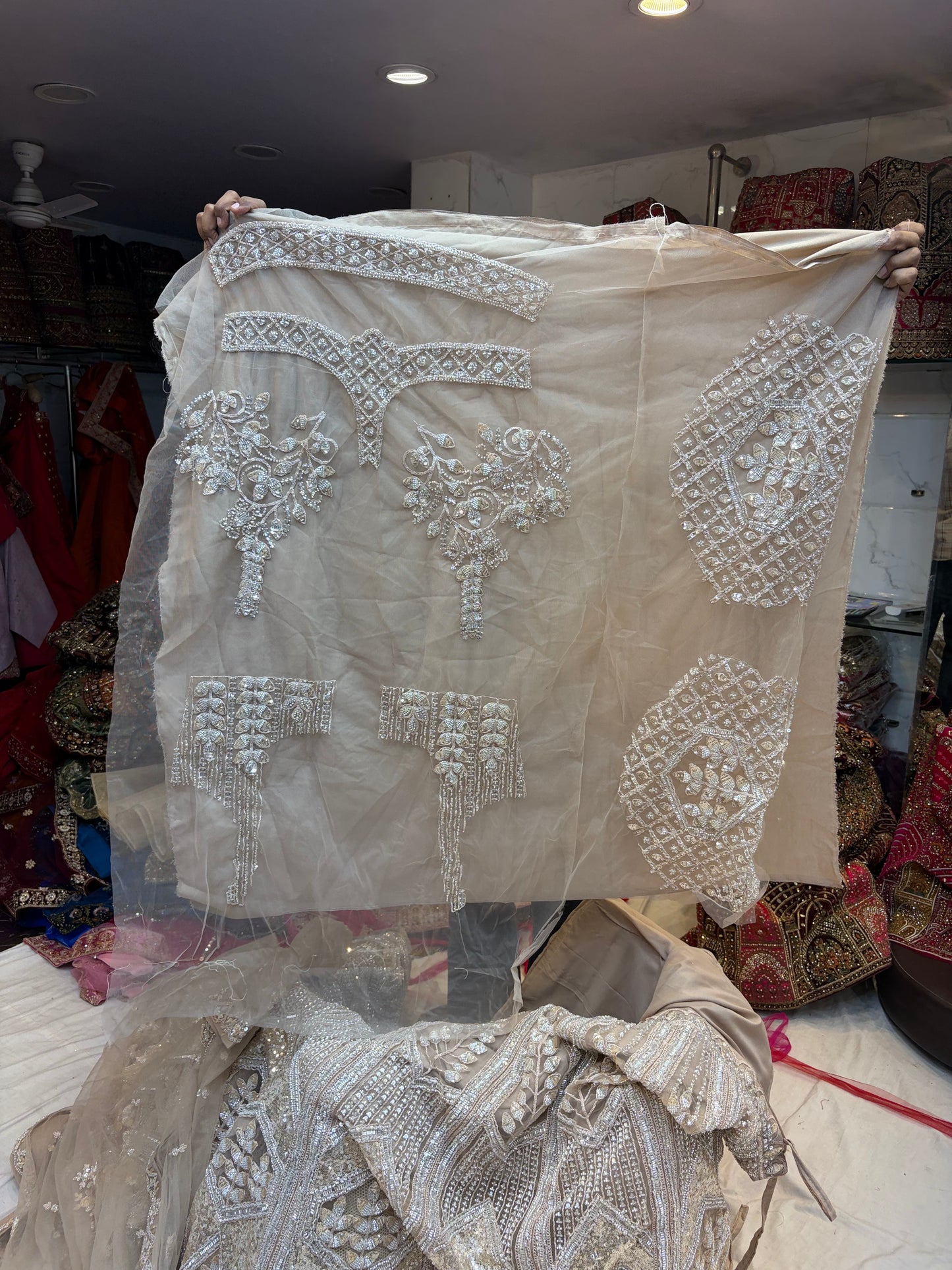 Golden Beige designer Lehenga