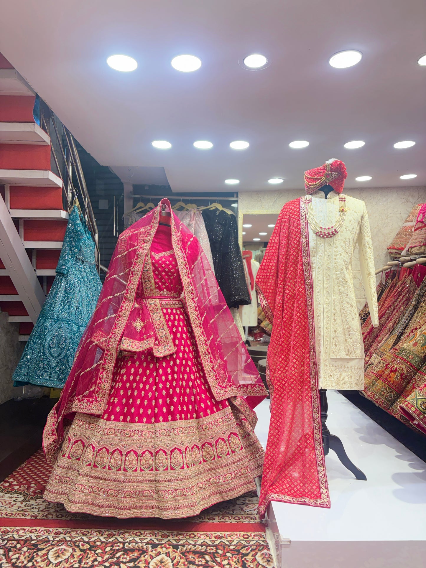 Good looking bridal Lehenga sherwani combo