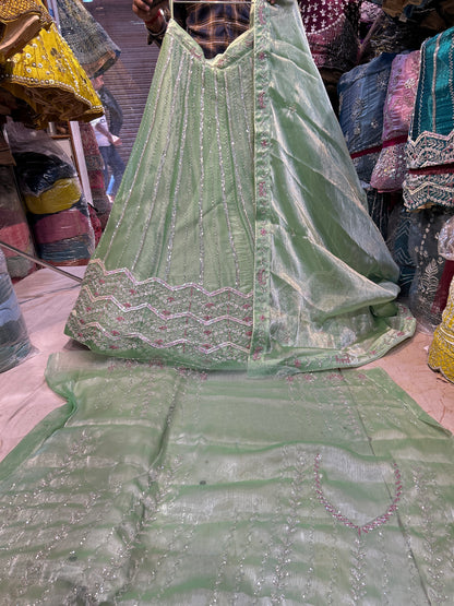 Fabulous green lehenga