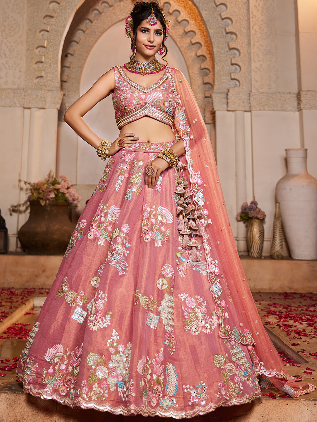 Lovely pink lehenga
