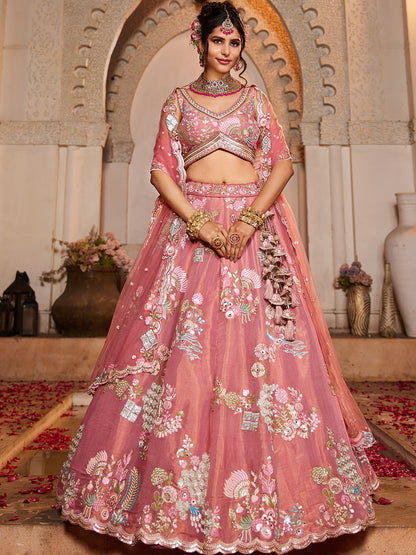Lovely pink lehenga