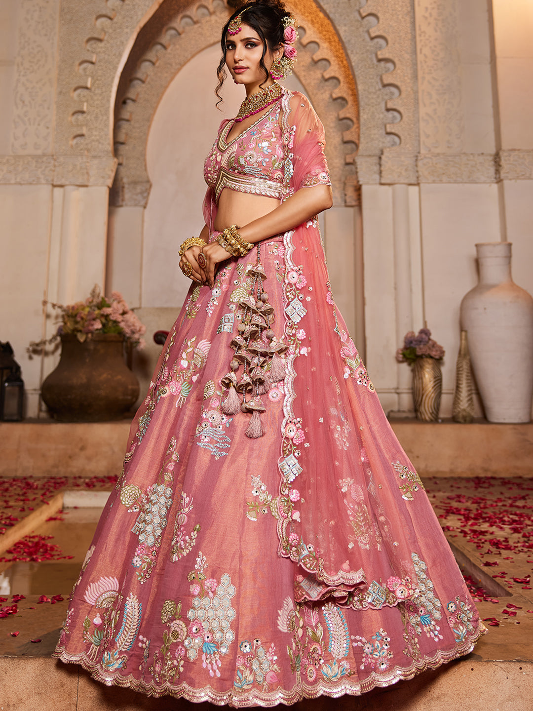 Lovely pink lehenga