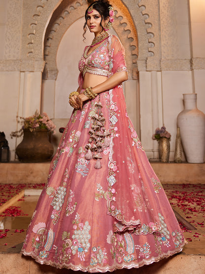 Lovely pink lehenga