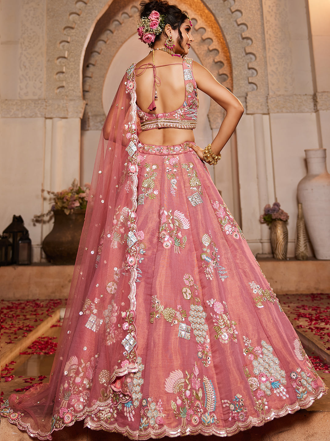 Lovely pink lehenga