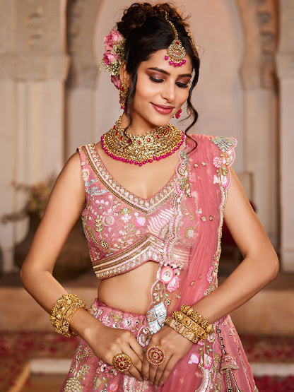 Lovely pink lehenga