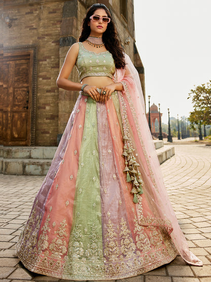 Elegant multicolour lehenga