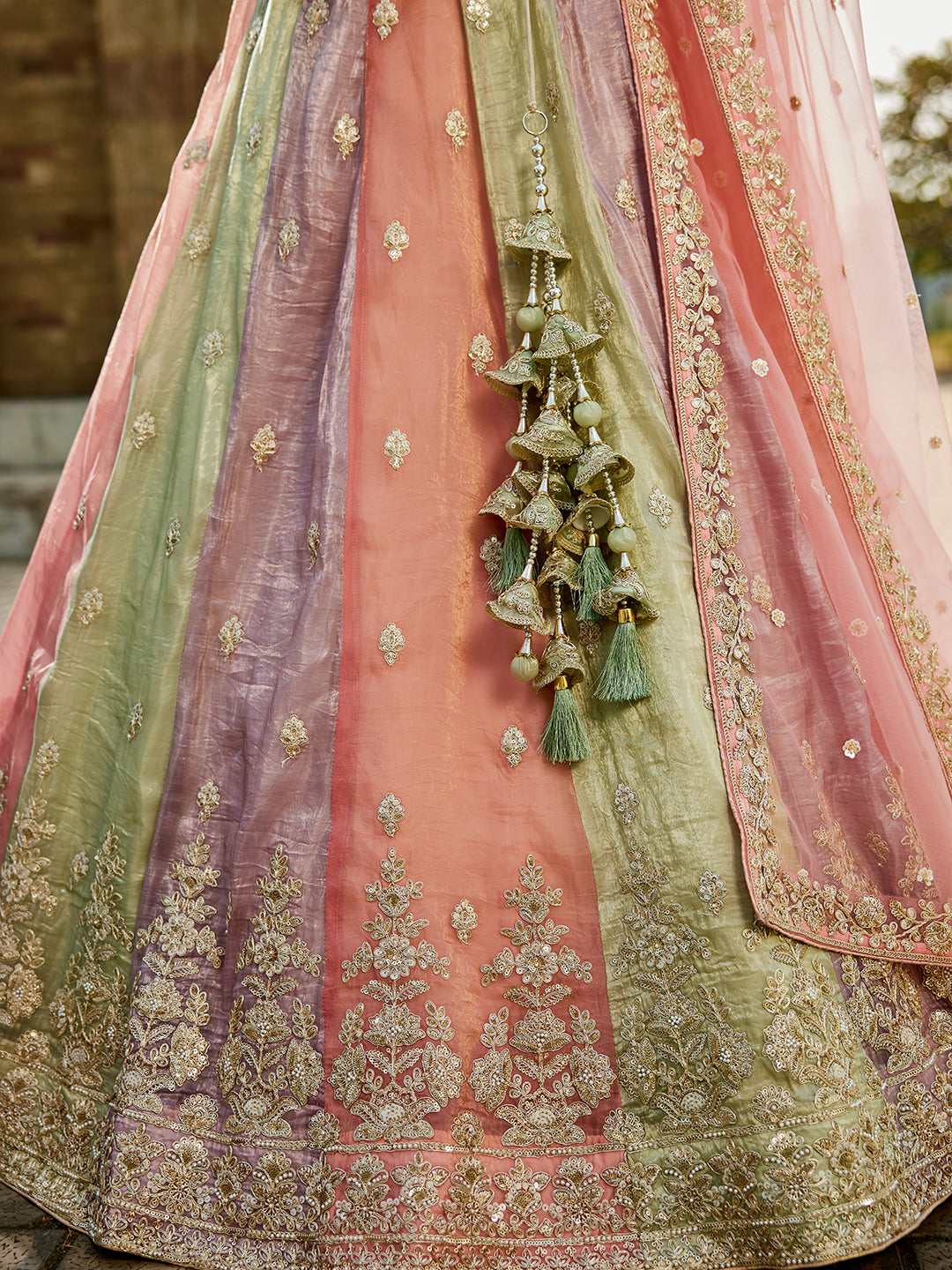 Elegant multicolour lehenga