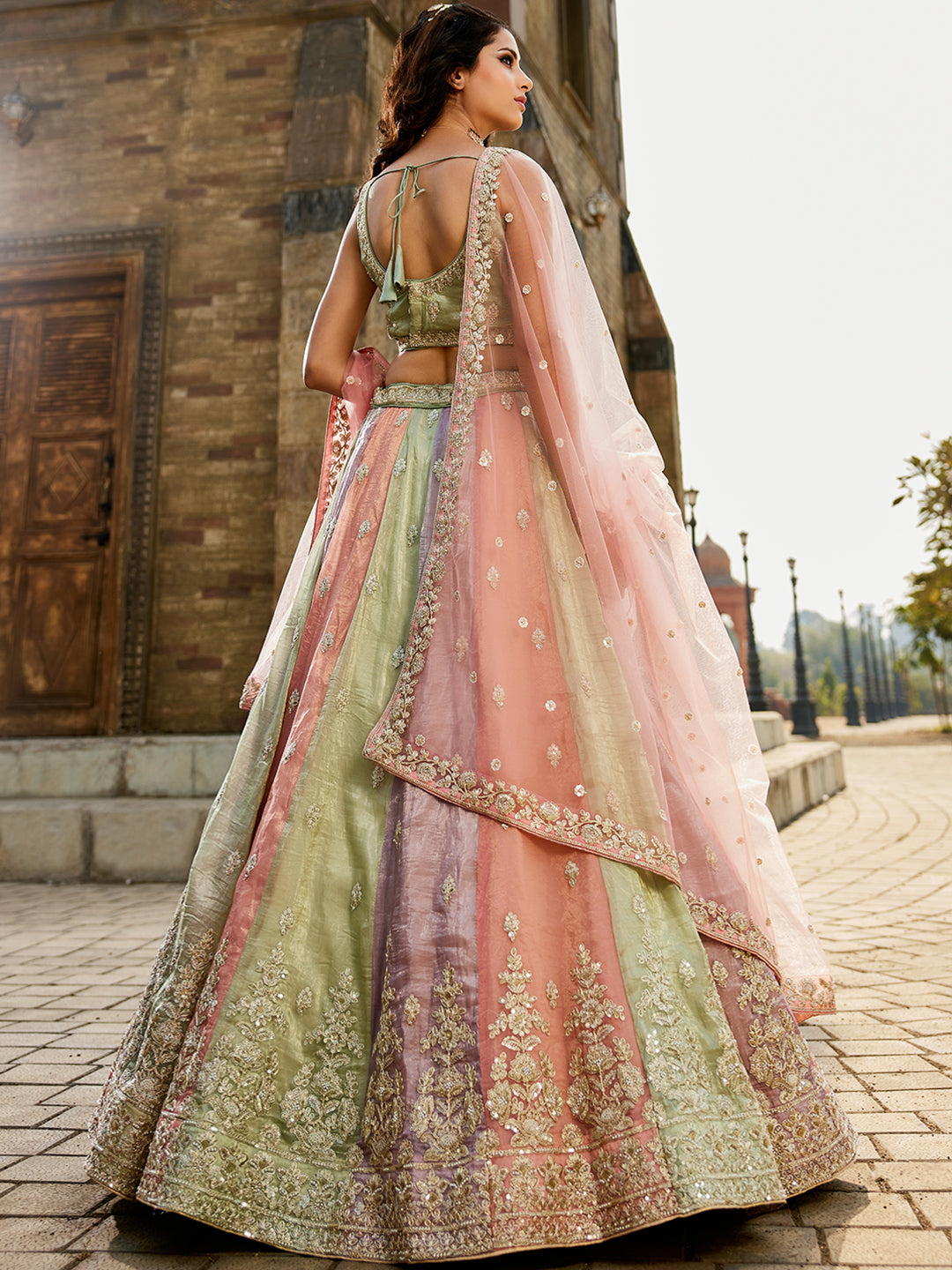 Elegant multicolour lehenga