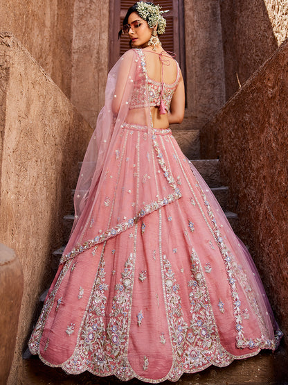 Majestic pink lehenga