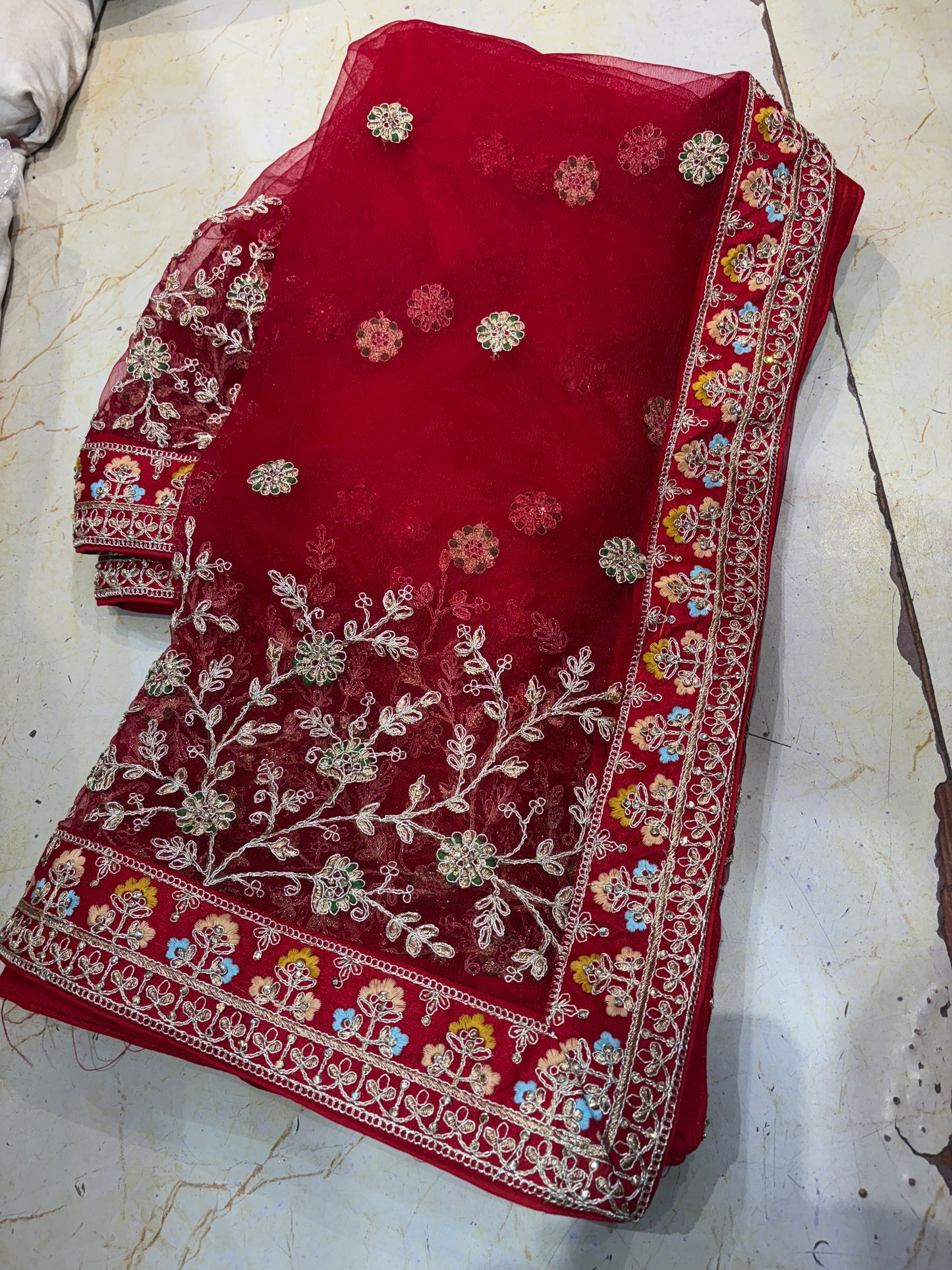 Astonishing Peacock Rani pink Bridal Lehenga