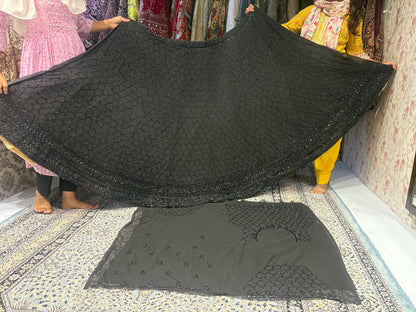 Good looking black Lehenga