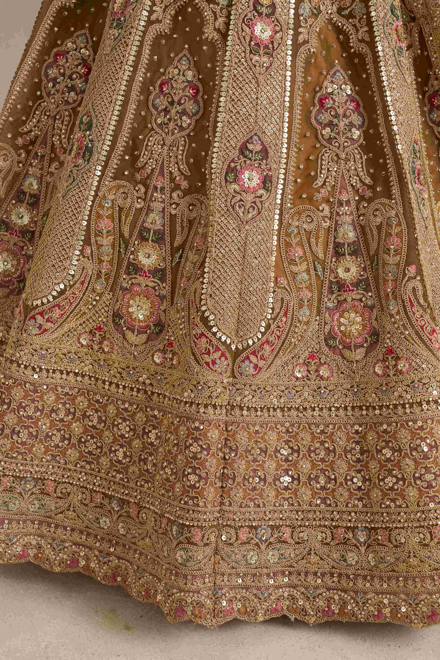 Golden Yellow Designer Lehenga 2104