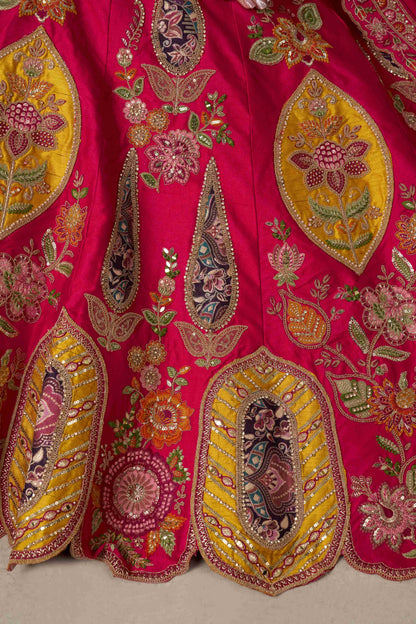 Red Designer Lehenga 2116