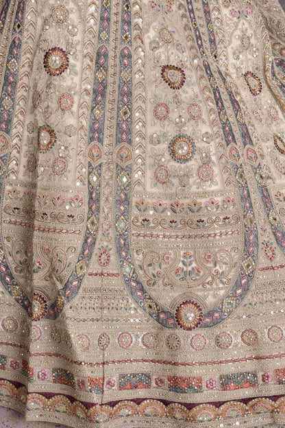 White Designer Lehenga 2146