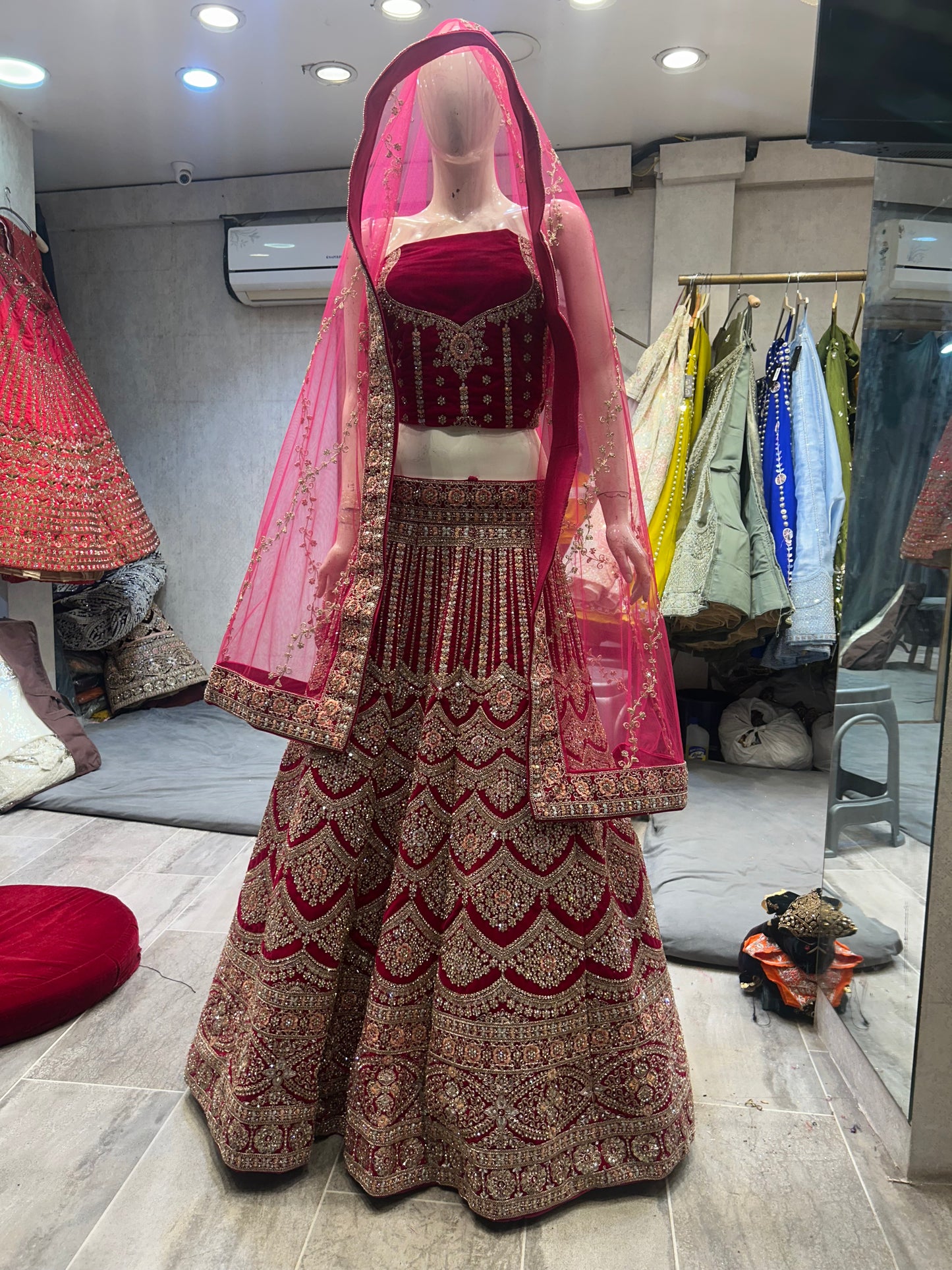 Delightful bridal lehenga