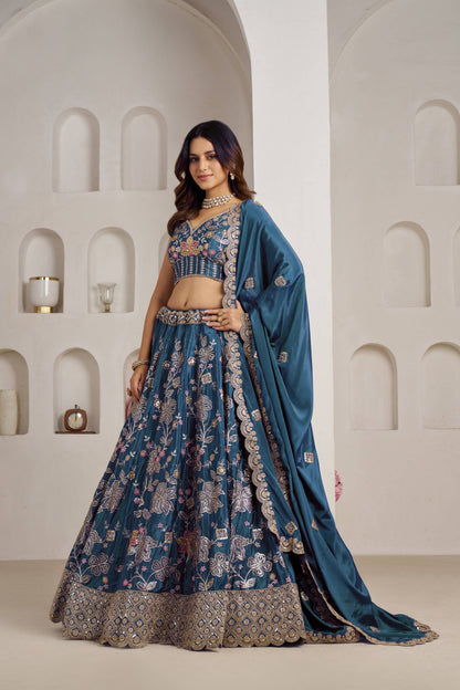 Maroon Designer Lehenga 2160