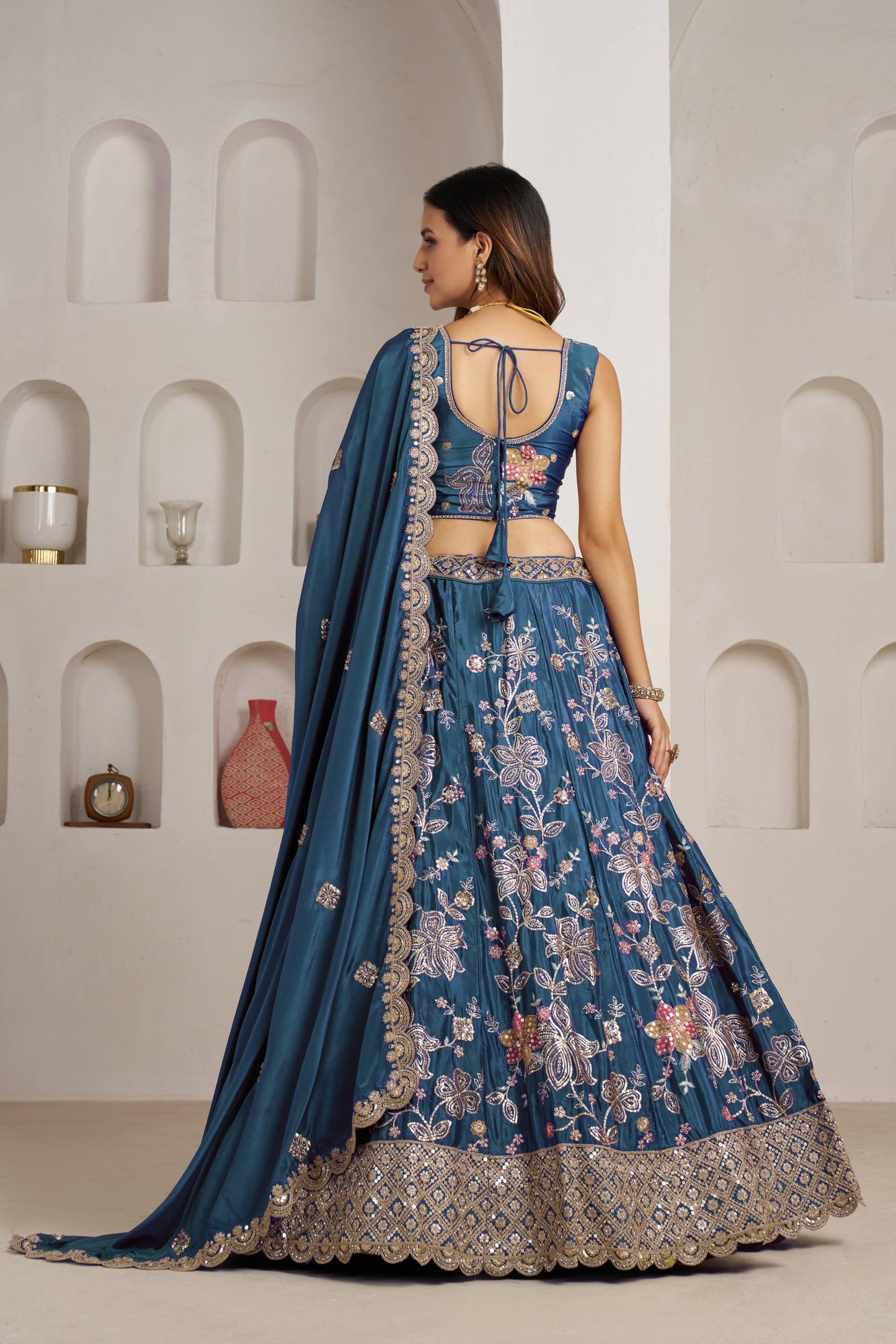 Maroon Designer Lehenga 2160