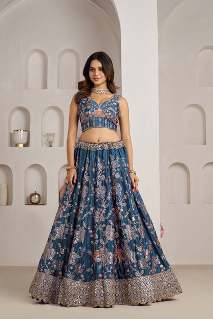 Maroon Designer Lehenga 2160