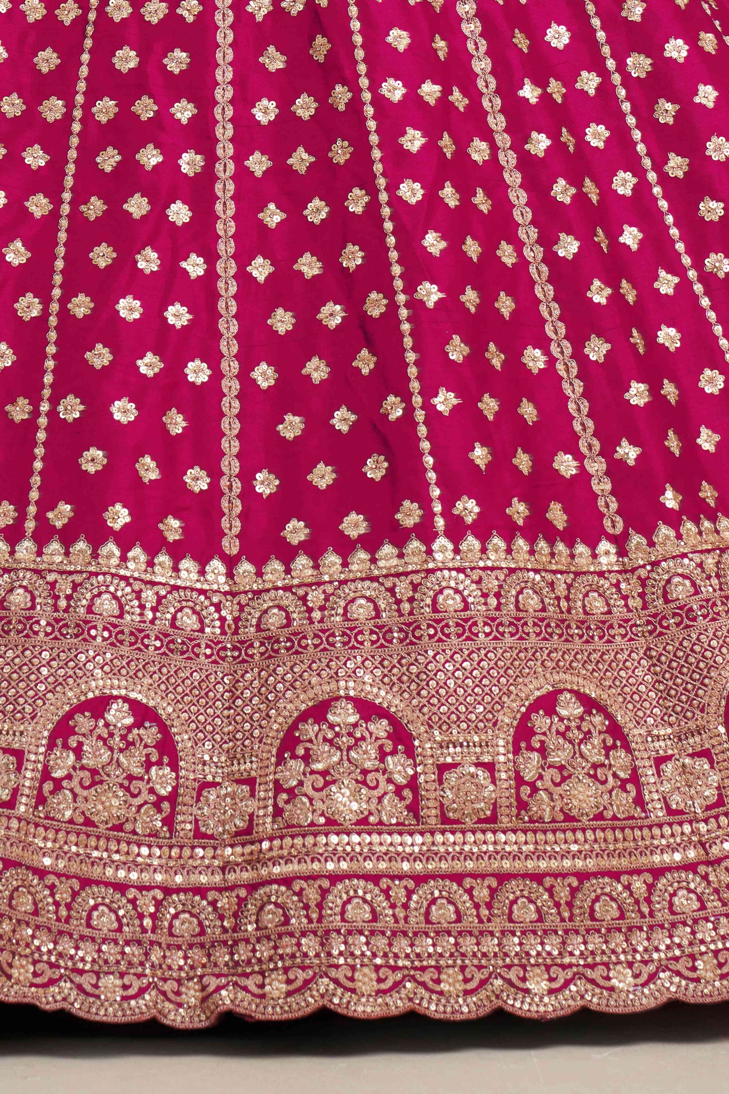 Rani Pink Designer Lehenga 2175