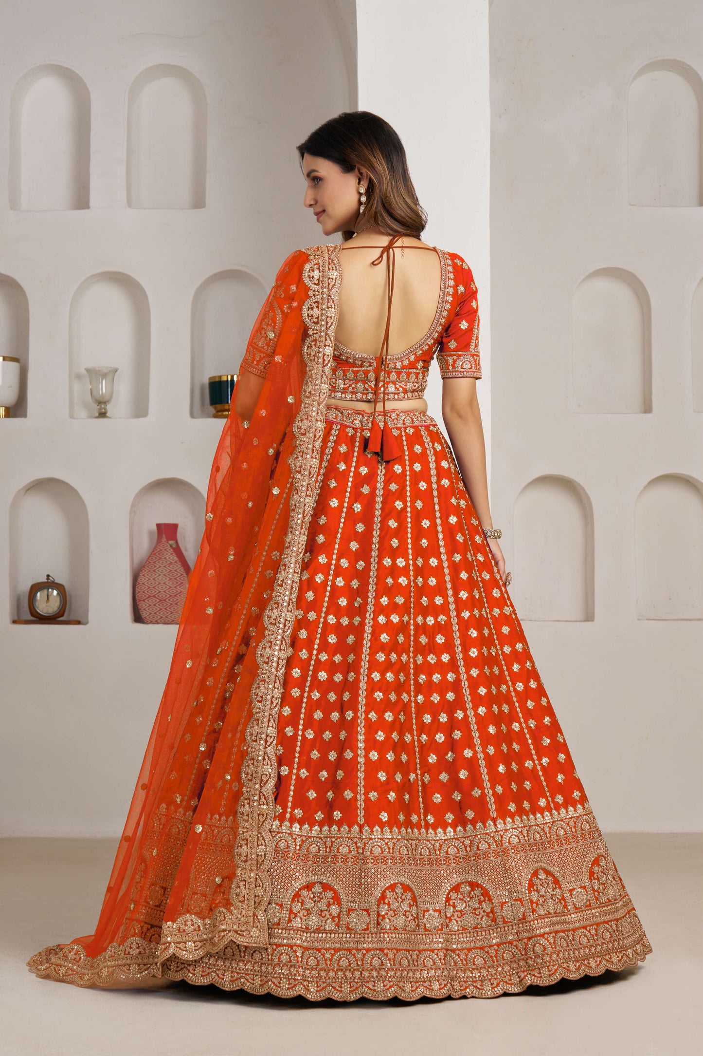 Rani Pink Designer Lehenga 2175