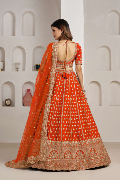 Rani Pink Designer Lehenga 2175