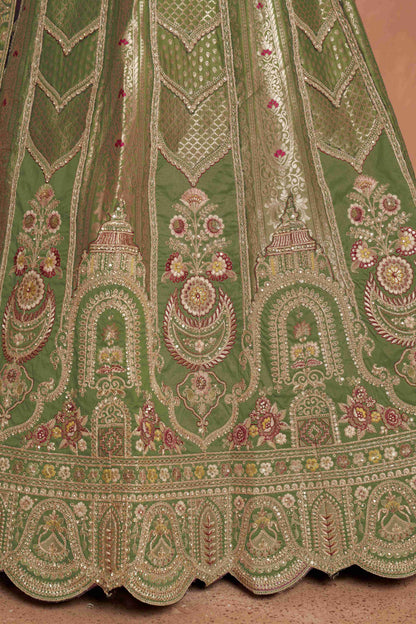 Baby Pink Designer Lehenga 2178
