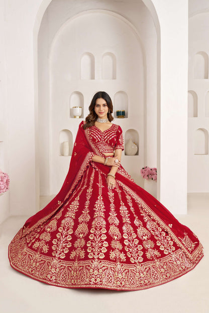 Rani Pink Designer Lehenga 2192