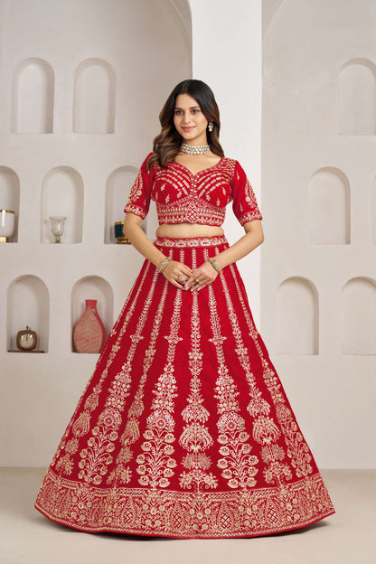 Rani Pink Designer Lehenga 2192