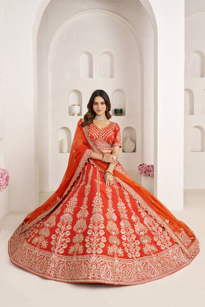 Rani Pink Designer Lehenga 2192