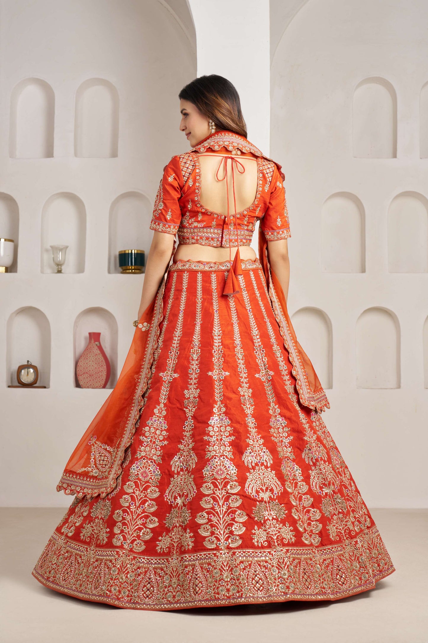 Rani Pink Designer Lehenga 2192