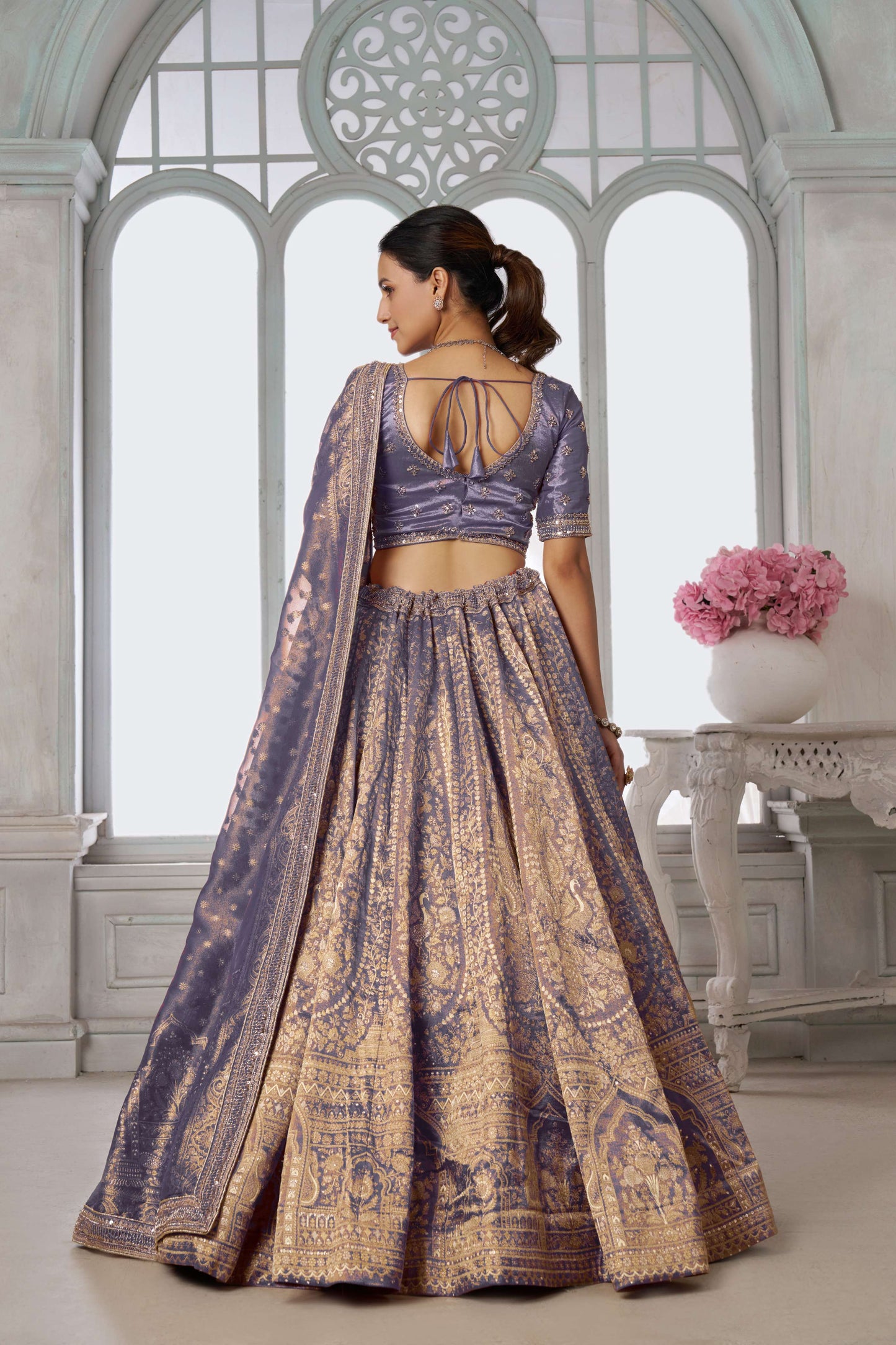 Lavender Designer Lehenga 2210