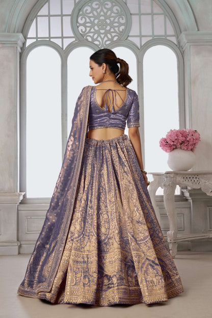 Lavender Designer Lehenga 2210