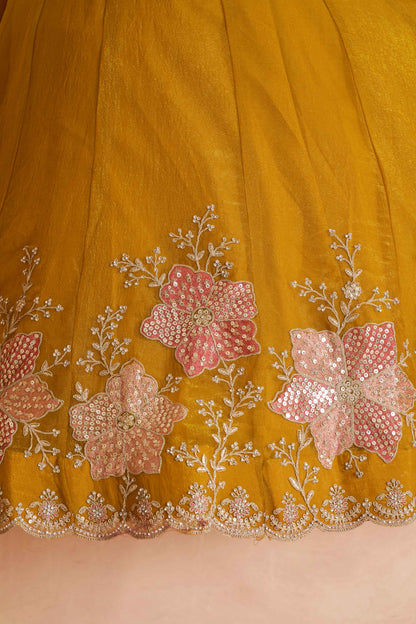 Mehendi Green Designer Lehenga 2216