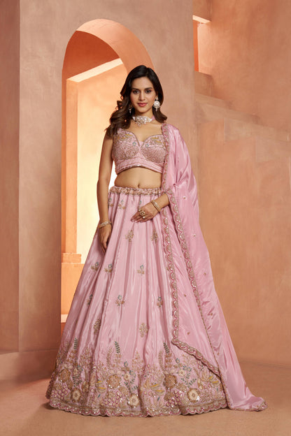 Purple Designer Lehenga 2243